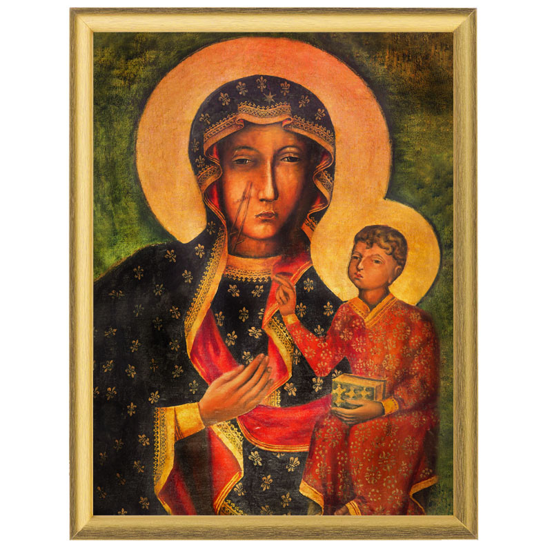 Obraz Najświętszej Maryi Panny Matki Bożej Częstochowskiej Królowej Polski, Czarnej Madonny